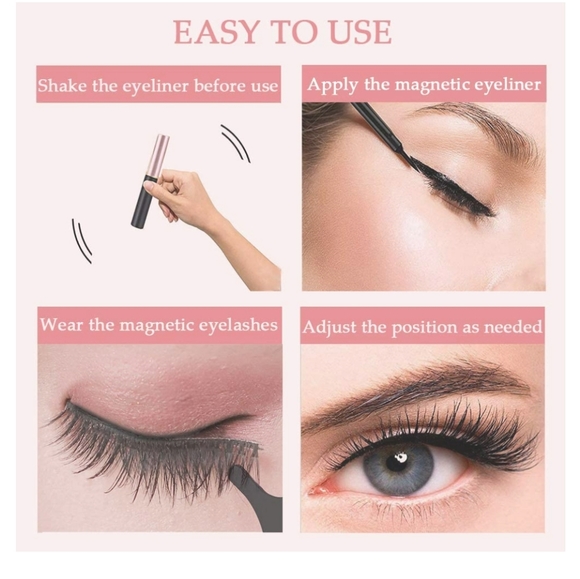 Magnetic Eyelashes and Eyeliner Set - Picture 4 of 5